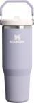 STANLEY Pahar termic cu mâner și pai IceFlow Purple Dust 890 ml (10-13424-0215)
