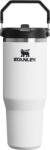 STANLEY Pahar termic cu mâner și pai IceFlow Chalk 890 ml (10-13424-0195)