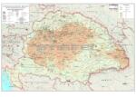  A népdalgyűjtés helyei Magyarországon - Kodály és Bartók népdalgyűjtésének helyei , 140*100 cm - laminált, faléces