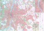  Budapest falitérkép 140*100 cm - laminált (+ választható léc)