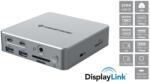 Conceptronic Notebook Dock - DONN25G (USB-C către HDMI/DP/USB-C PD/USB-A/SD/TF/RJ45/Audio) (DONN25G)