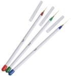 EMC ONSHOP Set 3 Pensule Pictura Unghii, Nr. 1, 2, 3, Diferite dimensiuni (PNA-4583)