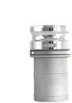 NAKAYAMA Cuplaj adaptor robinet aluminiu exterior 2-1/2" - interior 2-1/2", cu furtun, tip E (GH6754)