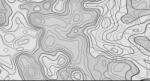 Floston Topographic white Mouse pad