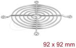Delock Szellőző rács 92 x 92 mm ezüst (67307)