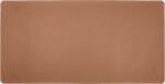 ISY DeskPad asztali alátét, 40x80 cm, PVC bőr, barna (IMP-7000-BN) (IMP-7000-BN)