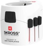 SKROSS Адаптер SKROSS PRO Light, 2 x USB-A, World, Бял (SKROSS-1302470) - zettabytex