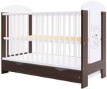 Hubners Patut Copii Hubners din Lemn Calisto Ursulet 120x60 cm Maro (PHCALUR12MAS)