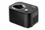 Heinner Heiner IceDelight HICM-DW14BK fagylaltkészítő, 100 W, Űrtartalom: 1 l, LED kijelző üzemmóddal és időzítővel, Érintésvezérlés és forgógomb, Beépített kompresszor, Funkciók: fagylalt, joghurt, keverés, 