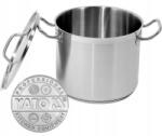 TOYA Oala inalta cu capac, Yato YG-00003, 24x20cm, 9L, inox, pentru toate tipurile de plite (YG-00003)
