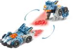 VTECH Switch & Go Fire dinoszauruszok - Mini Triceratops átalakuló robot NÉMET nyelvű 80-542904 (80-542904)