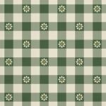 Heko Panels Szövet, kockás százszorszép, poliészter 100%, 210g/pm, Méret: 100cm x 155cm (DX044)