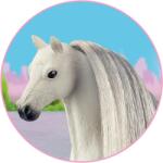 SCHLEICH Horse Club: Sofias Beauties Hajszépítő ló szürke 42652 (42652)