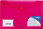 STRIGO Mapa plic cu capsa, doua buzunare Strigo , A4+, roz SF021 (SF021)