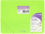 STRIGO Mapa plastic cu elastic A4 Strigo SF096, Verde neon (SF096)