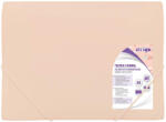 STRIGO Mapa plastic cu elastic A4 Strigo SF046, Piersica pastel (SF046)