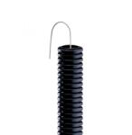 Atu Tech Tub copex Gewiss flexibil de culoare neagra cu sonda, diametru 20mm, rola 100 de metri, GEWISS20 (GEWISS20)