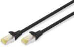 ASSMANN Patch Cord Digitus by Assmann DK-1644-A-020/BL S/FTP Cat6a 2m Black (dk-1644-a-020/bl)