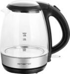 Emerio WK-125145 Kettle fara sarma Sticla Negru Argint Capacitate: 1 2 l WK-125145 (wk-125145) Fierbator