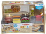 Spin Master Jucarie creativa Spinmaster Spin Master Melissa & Doug - Slice & Stack Sandwich Counter, Play Kitchen (6074860)