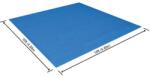 Bestway 58003 Pad pătrat Flowclear 488 x 488 cm pentru piscine supraterane de până la O 457 cm, (58003)