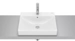 Roca Lavoar Ona A32768L000, montare in blat, 50 x 45 cm, FineCeramic, Alb (A32768L000)