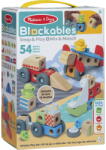 Spin Master Jucarie creativa Spinmaster Spin Master Melissa & Doug - Blockables Vehicles Playset, Construction Toy (6074902)