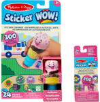 Spin Master Jucarie creativa Spinmaster Spinmaster Melissa & Doug - Stickers WOW! Ice Cream Sticker Stamp & Pad (6075131)