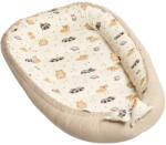 Kidizi Cosulet bebelus din muselina bumbac 100% Kidizi Baby Nest Cuddly Buddies - reglabil si reversibil, 90x50 cm (5949551921196)
