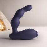 Rocks-Off Stimulator Anal Dominion NOVA, 16 Moduri Vibratii, Silicon, USB Magnetic, Albastru Inchis, 11 cm
