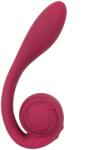 You2Toys Vibrator Bendable Rosenrot Spot-On, 10 Moduri Vibratii, Silicon, USB, Rosu, 20.1 cm Vibrator