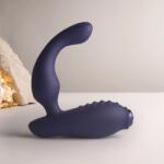 Rocks-Off Stimulator Anal Sovereign NOVA, 16 Moduri Vibratii, Silicon, USB Magnetic, Albastru Inchis, 11 cm