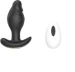 Guilty Toys Vibrator Anal Aspect Realist, Remote Control, Aplicatie Mobila, Conectivitate Bluetooth, Silicon, Negru, USB, 11 cm, Guilty Toys