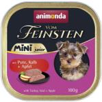 Animonda Vom Feinsten Junior Mini - pulyka, borjú és alma 12 x 100 g