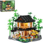 Lumibricks Jucarie creativa Lumibricks Lumibricks Bamboo House, construction toy (L9075)