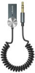 USAMS Bluetooth 5.0 Audio Adapter USB-AUX szürke/fényes SJ464JSQ01 (US-SJ464)