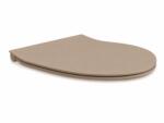 Hatria Capac vas wc cu soft close, quick release, tobacco mat, Hatria Planeta (00Y9E829)