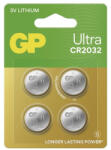 EMOS B32324 GP Ultra Lítium gombelem CR2032 4db/bliszter (B32324)