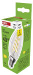 EMOS ZF3D23 LED izzó Filament gyertya / E14 / 3, 4 W (40 W) / 470 lm / Természetes fehér (ZF3D23)