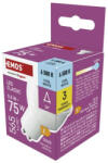 EMOS ZQ8E34N LED izzó Classic MR16 fehér/ GU10 / 5, 8 W (75 W) / 565 lm / Hideg fehér (ZQ8E34N)