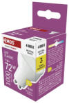 EMOS ZQ8D63 LED izzó Classic MR16 fehér/ GU10 / 7 W (72 W) / 1000 lm / Természetes fehér