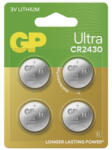 EMOS B32304 GP Ultra Lítium gombelem CR2430 4db/bliszter (B32304)