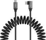 SmallRig Cablu de date USB-C SmallRig 5730, spiralat, drept-unghiular