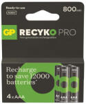 EMOS B26184 GP ReCyko Pro NiMH Akkumulátor HR03 (AAA) 4db