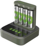 Emos B50444D GP Akkumulátor töltő B441 + Speed Dock + 4 x AA 2100 mAh
