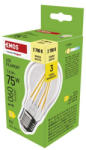 EMOS ZF5D52 LED izzó Filament A60 / E27 / 7, 8 W (75 W) / 1060 lm / Meleg fehér (ZF5D52)