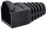 EMOS K0141 RJ45 csatlakozó védőkupak fekete 20db/csomag (K0141)