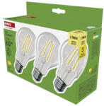 EMOS ZF5D42.3 LED izzó Filament A60 / E27 / 5, 9 W (60 W) / 806 lm / Meleg fehér (ZF5D42.3)