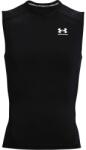 Under Armour HG Armour Comp SL-BLK Ujjatlan póló férfiaknak 3XL