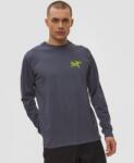 Arcteryx Tricou Cu Mânecă Lungă Pentru Bărbați Arcteryx Kragg Sl Cotton Bird Tile Ls M Bleumarin